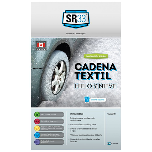 Cadena Textil Nieve - Hielo Nº 380