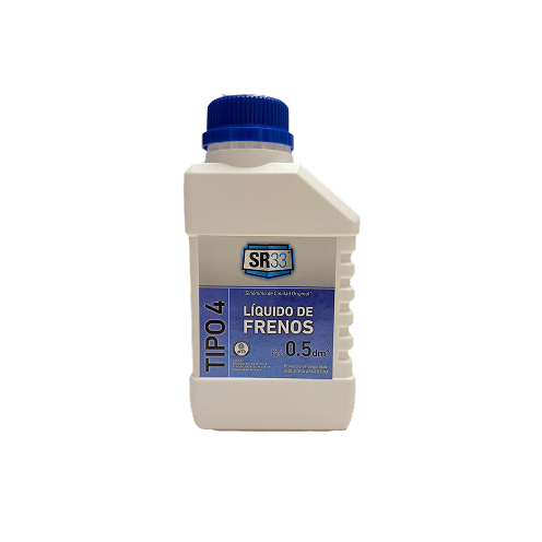 LIQUIDO PARA FRENOS DOT4 1/2 LITRO