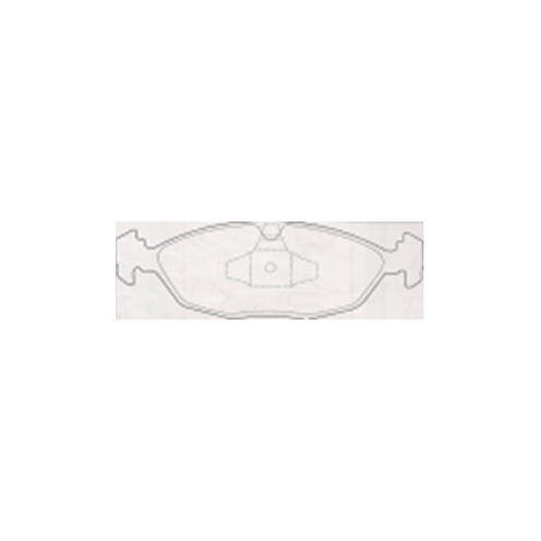 PASTILLA DE FRENO - CHEVROLET Corsa Wagon - Classic - Pick Up - Agile